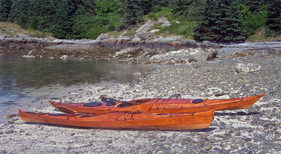 Petrel and Petrel Play wooden kayak plans