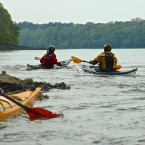 Sea Kayak Eddy Turn