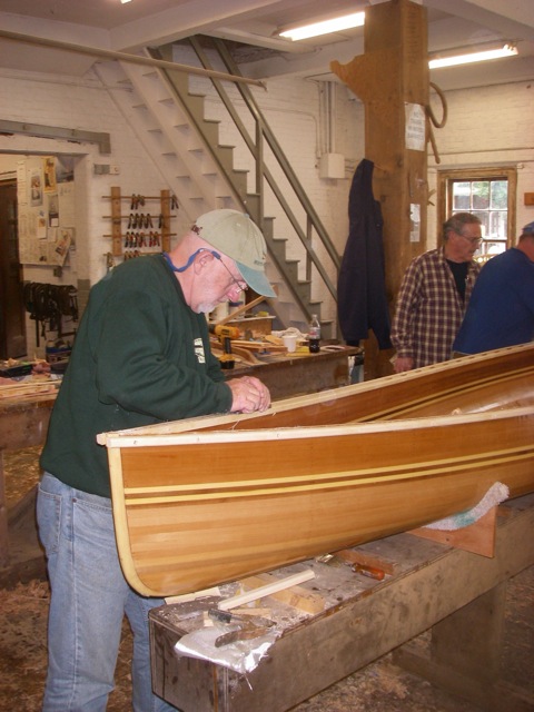 woodstrip canoe