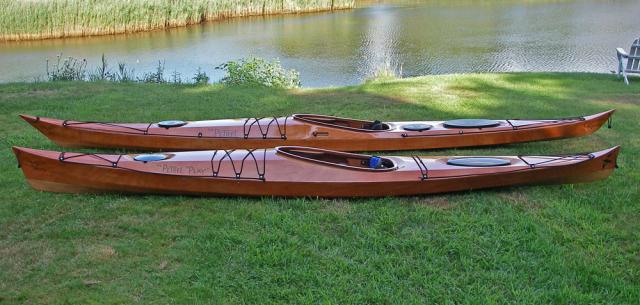 Stitch and Glue Petrels Are Completed | Guillemot Kayaks