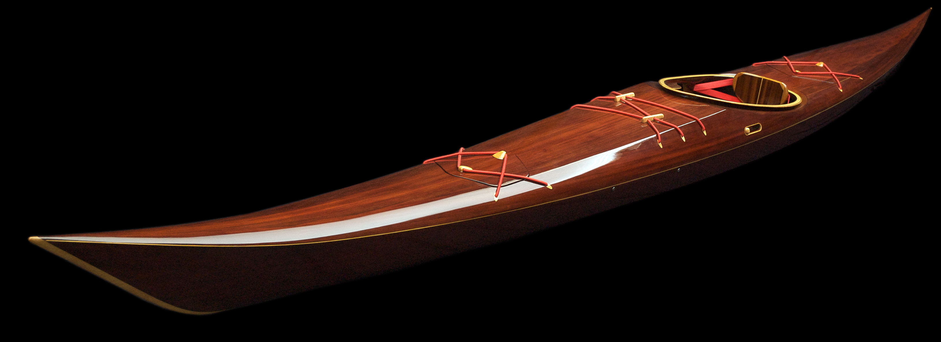 Petrel wood kayak