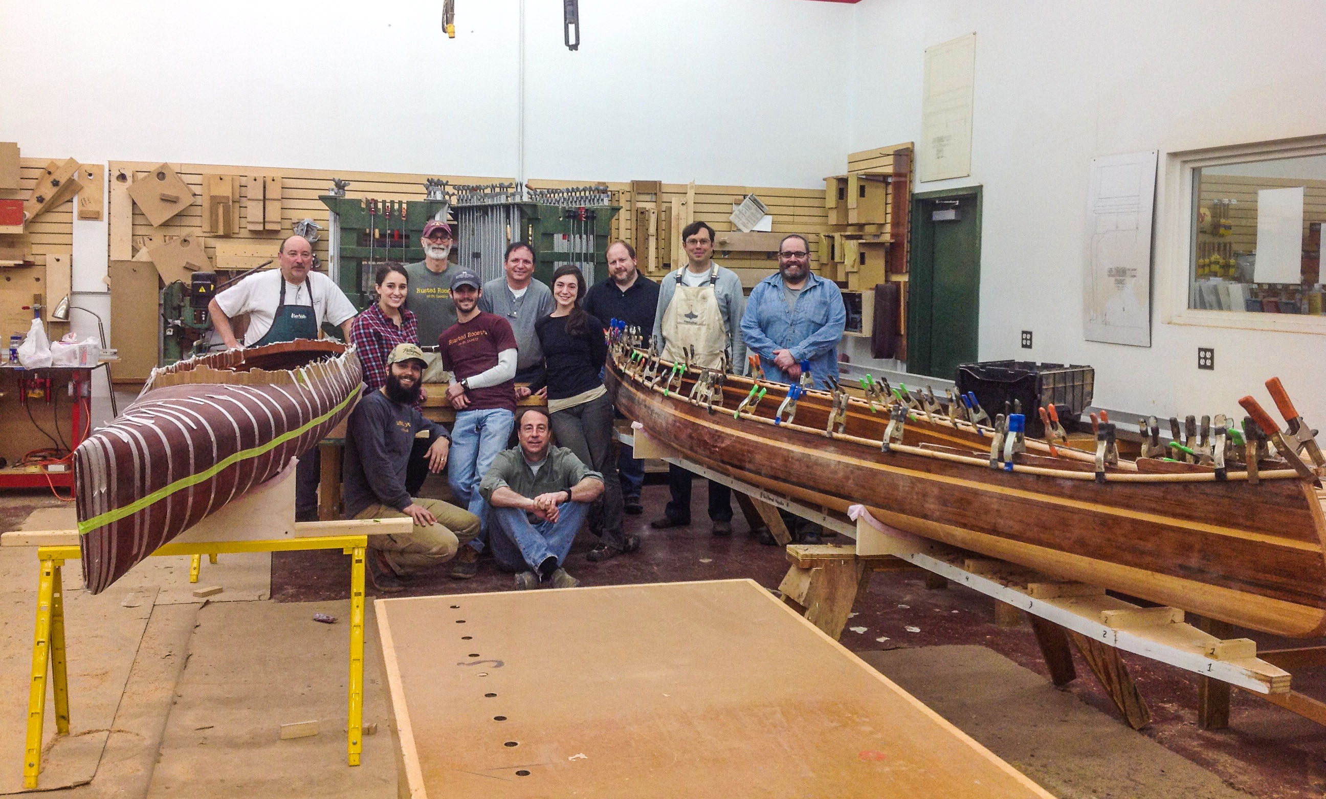 Wood boat building classes