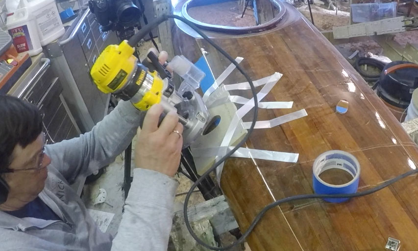 Recessed Wooden Deck Fitting Router Template - Install recessed deck ...