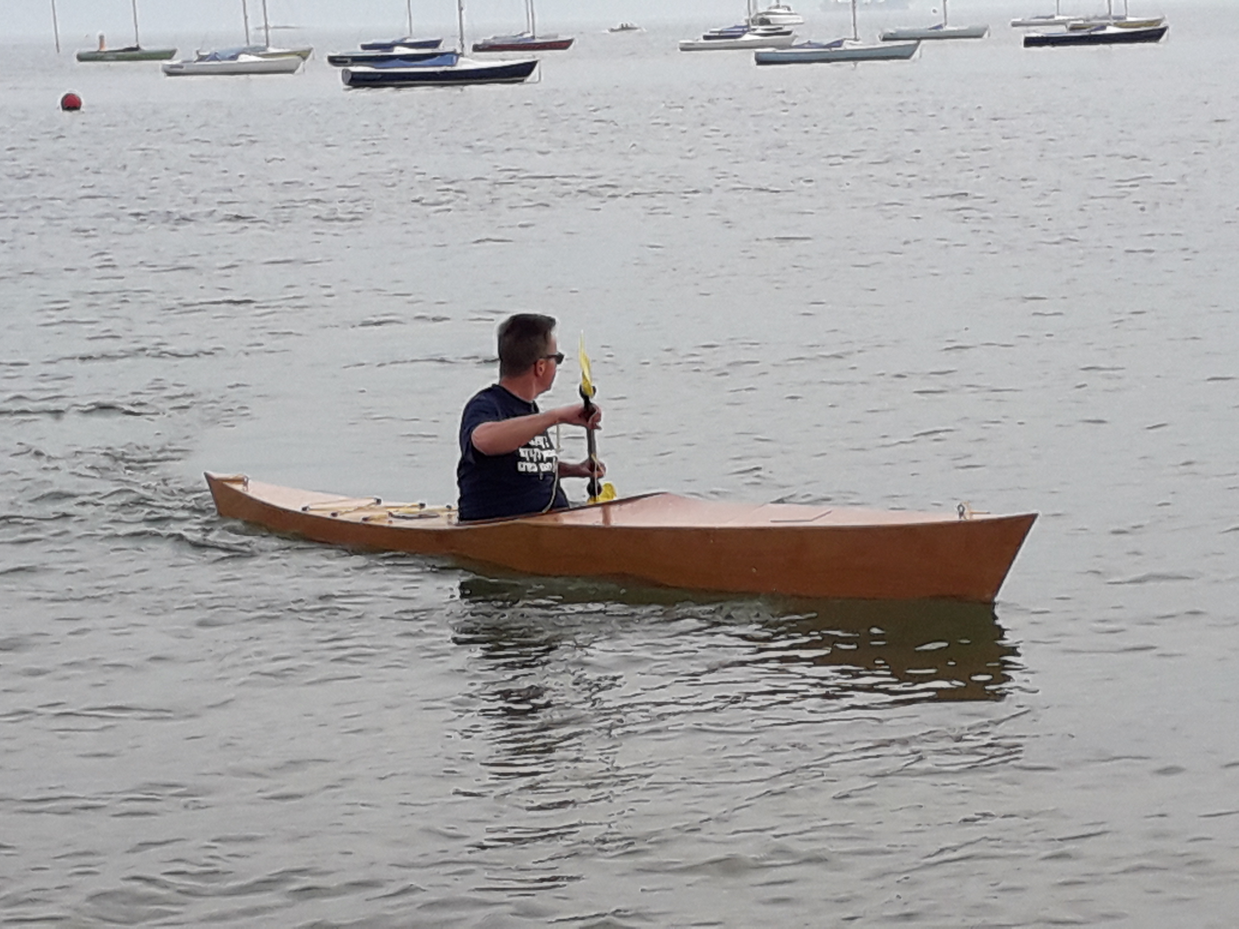 Launching the 3-Piece Kayak
