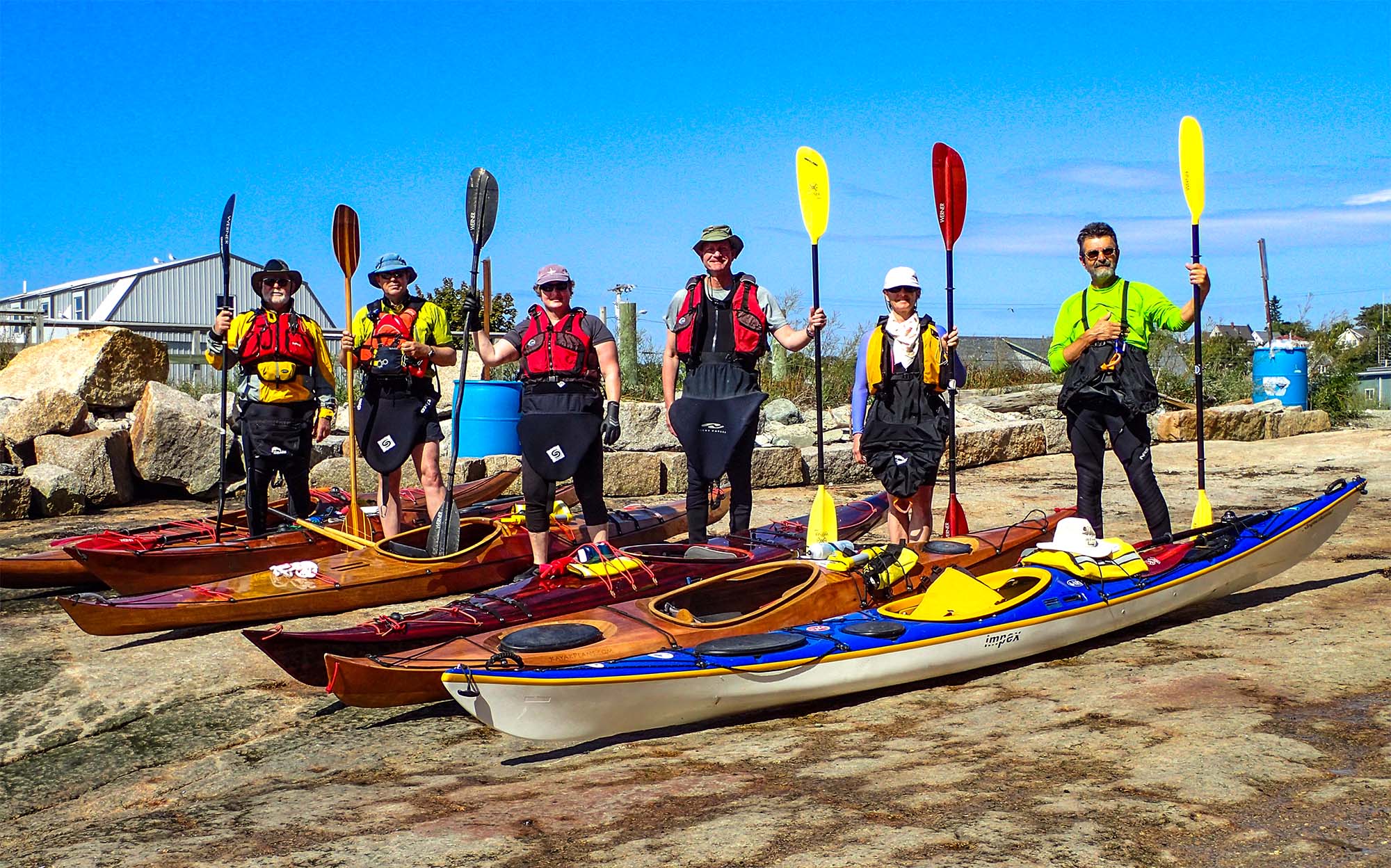 Join this sea kayaking class in Maine