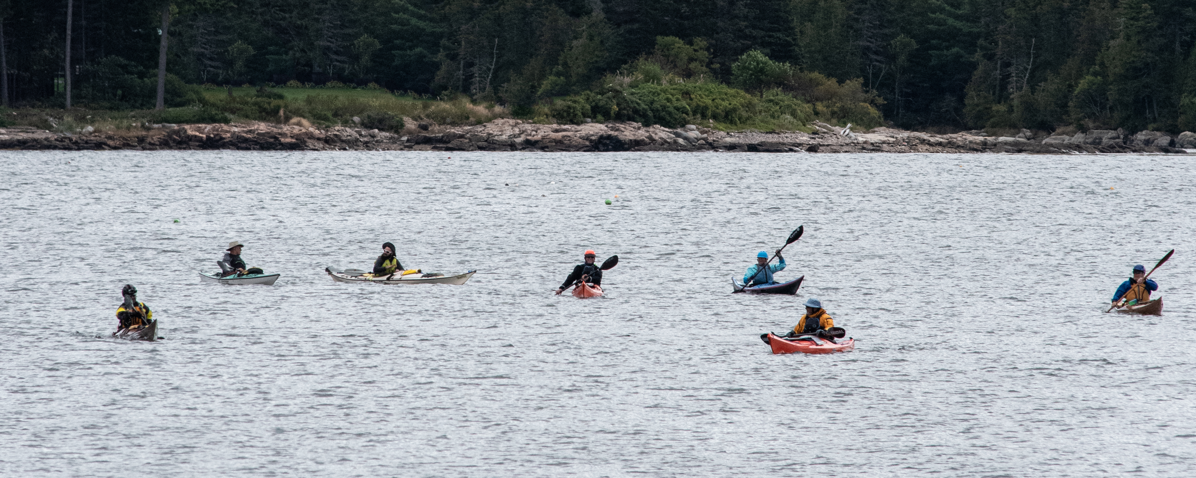 sea kayaking in maine