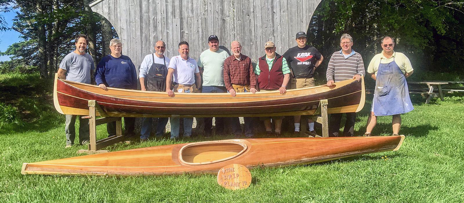 Building fine strip planked boats class photo