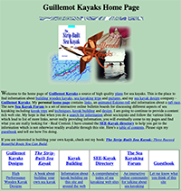 Home Page Early 1999