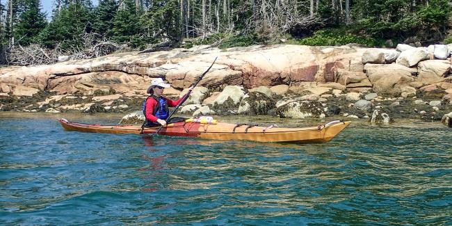 Learn to sea kayak in Maine