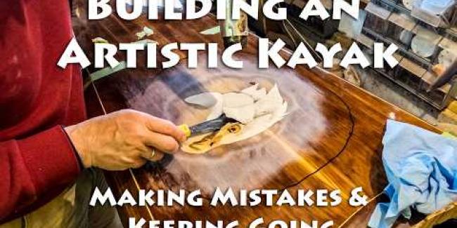 Preview image for the video "Learning from Mistakes: Kayak Building Challenges and Triumphs".