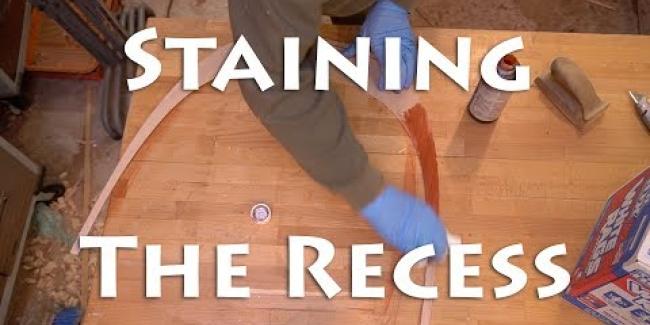 Preview image for the video "Staining the Recess - microBootlegger Sport - E30".