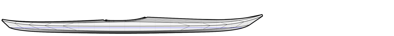 Stitch and Glue Guillemot Sea Kayak Profile Lines