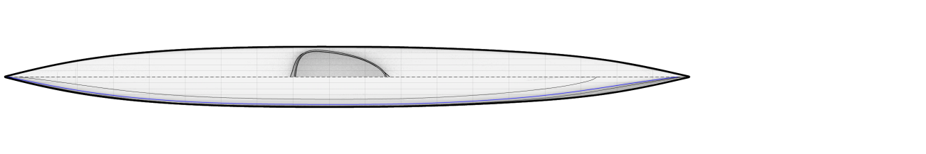 Razor Billed Auk Fast Touring Sea Kayak Plan Lines