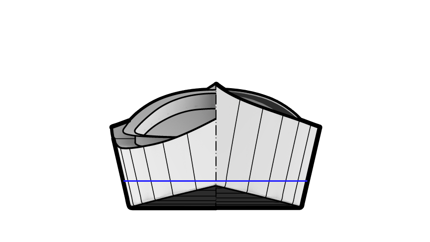 Ganymede Simple Plywood Kayak Body Plan