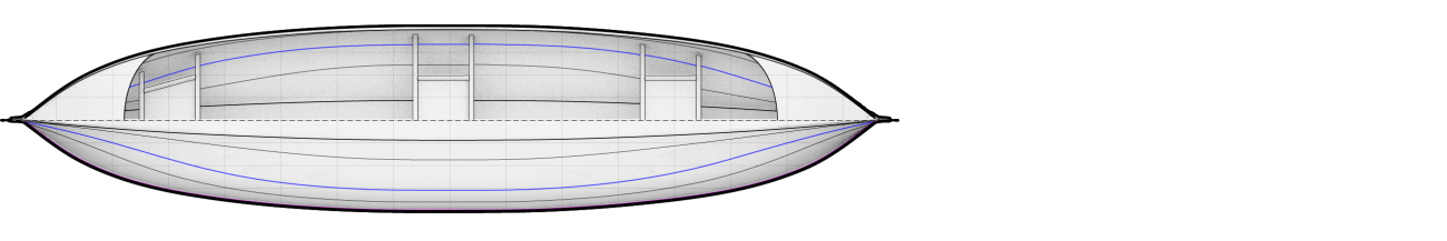 Strip Planked Grant Adirondack Guide Boat Plan