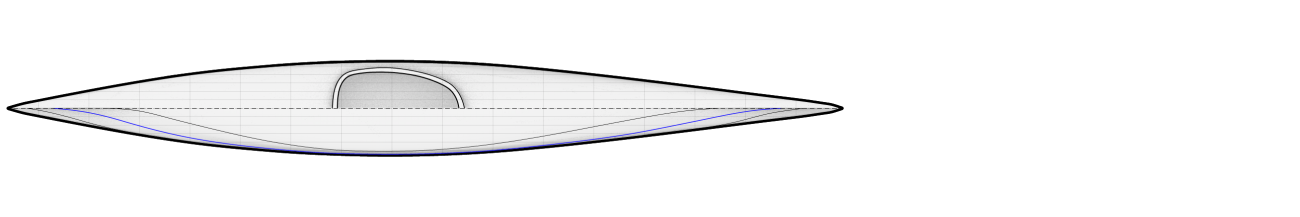 Guillemot "Play" Sport Sea Kayak Plans Lines