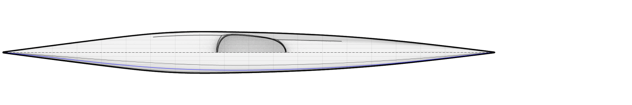 Wood Strip Mystery Racing Kayak Plan