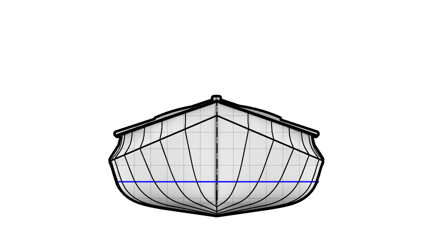 Nymph Cedar Strip Pack Canoe Sections