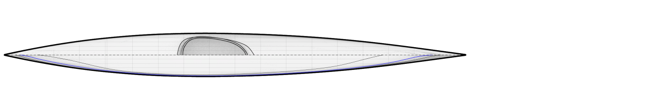 High Deck Night Heron Sea Kayak Plan