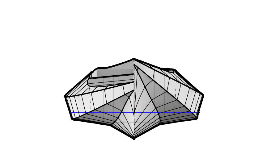Sea Island Sport Sit-on-Top Kayak Bow/Stern Drawing