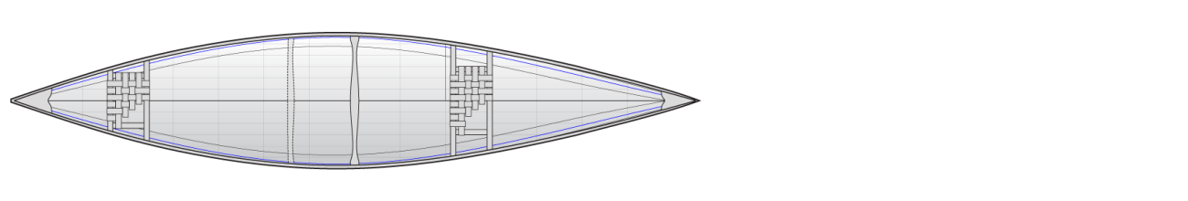 Freedom 15 cedar strip canoe plan