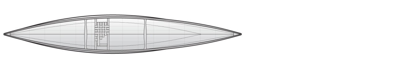 Freedom 15/3 strip canoe plan