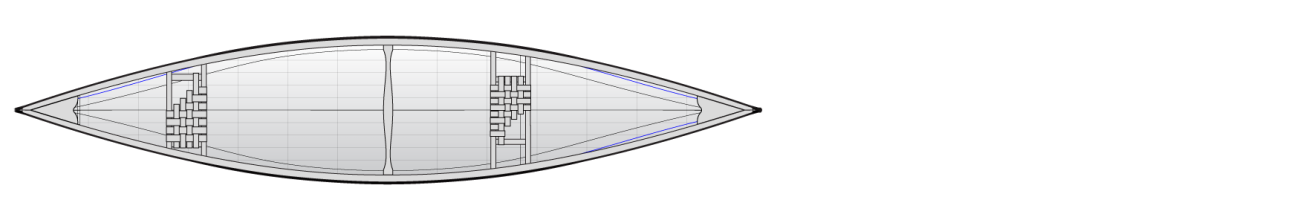 Ranger 15 canoe plan drawing