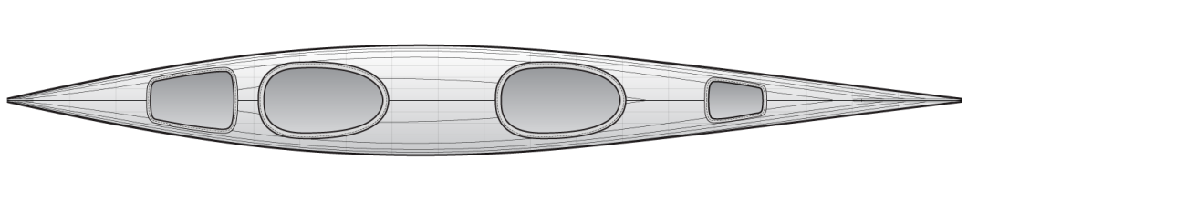 Reliance tandem touring kayak plan