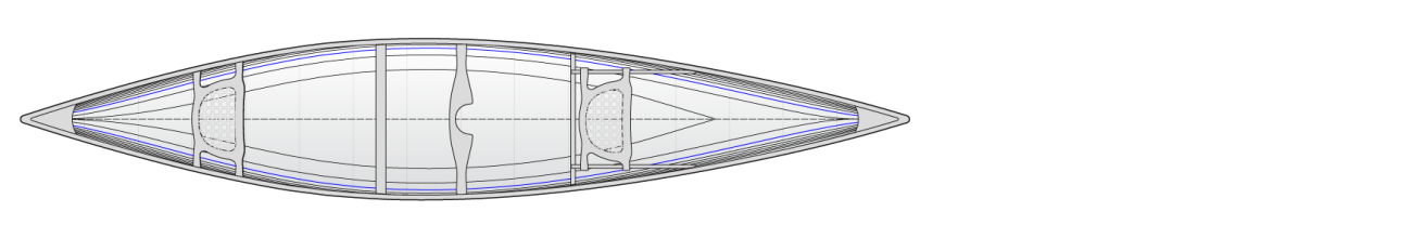 Kipawa strip planked canoe plans