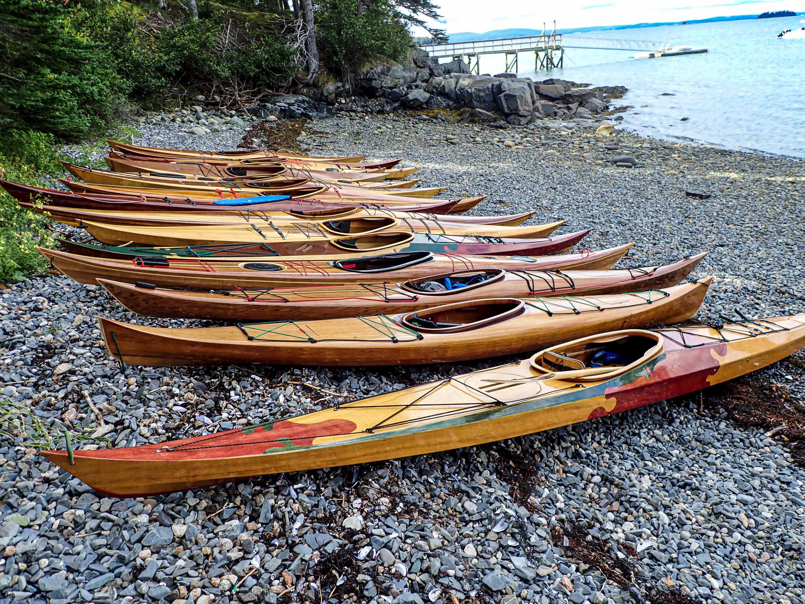 Gallery of Handmade Wooden Boats Guillemot Kayaks