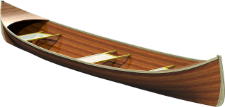 Strip Planked Adirondack Guide Boat