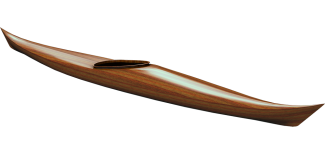 Night Heron Strip Built Sea Kayak