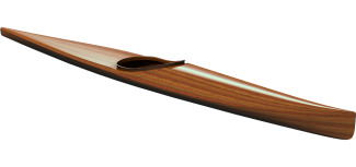 Yukon Wood Strip Racing Kayak