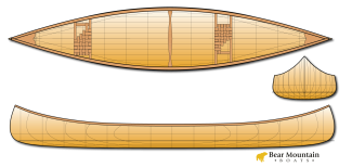 Ranger 15 strip built canoe plans
