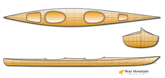 Reliance tandem wood touring kayak plans