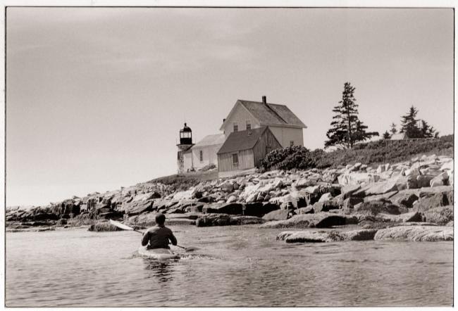 First Paddle around Mark Island Lighthouse