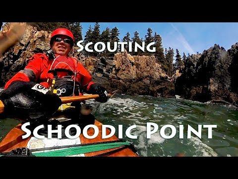 Preview image for the video "Scouting Schoodic Point for the Sea Kayak Retreat".