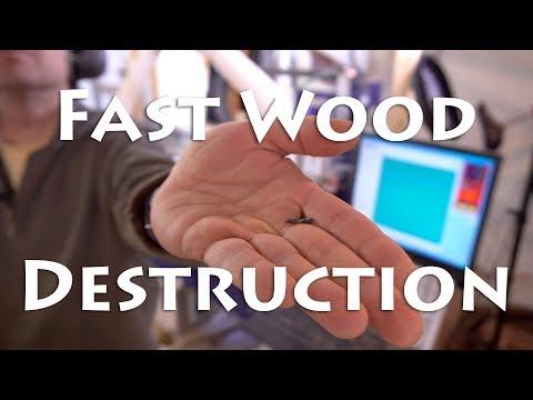 Preview image for the video "Fast Wood Destruction - microBootlegger Sport - E29".