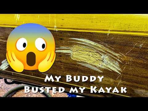 Preview image for the video "My Friend Banged Up My Kayak".