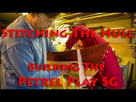 Preview image for the video "Stitching the Hull on a Stitch and Glue Kayak - Petrel Play SG Build - E4.3".