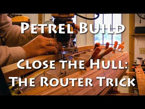 Preview image for the video "Stripping The Keel Line - Petrel Kayak Build - E4".