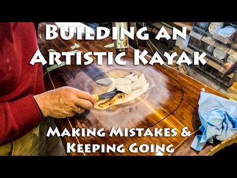 Preview image for the video "Learning from Mistakes: Kayak Building Challenges and Triumphs".