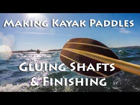 Preview image for the video "Making Kayak Paddles - Gluing the Shafts and Finishing - E8".