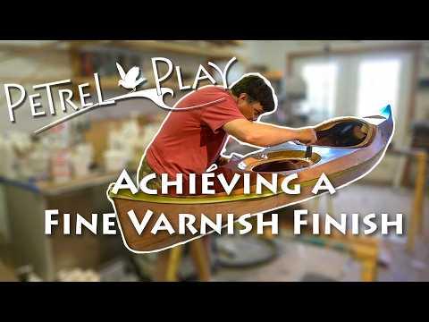 Preview image for the video "The Last Coat: Varnishing a Stitch and Glue Kayak - Petrel Play SG - E29".