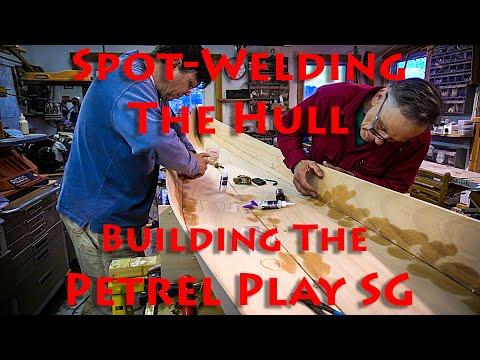 Preview image for the video "Spot Welding the Hull on a Stitch and Glue Kayak - Petrel Play SG Build - E4.4".