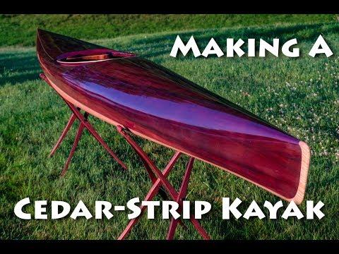 Preview image for the video "Making a Cedar Strip Kayak - micrBootlegger Sport Build Overview".