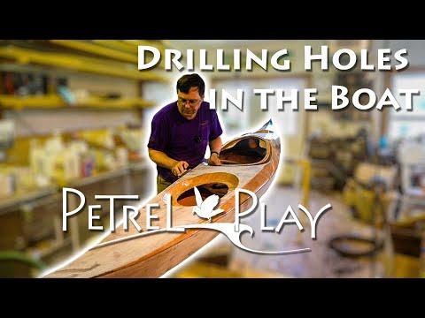 Preview image for the video "Why Drill Holes in a Good Kayak? plus Sanding  - Petrel Play SG - E27".