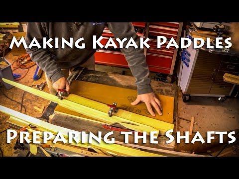 Preview image for the video "Making Kayak Paddles - Preparing the Shafts - E3".