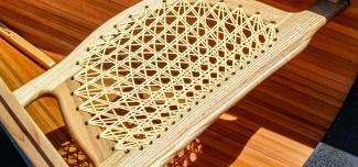 Caned Canoe Seat Plans