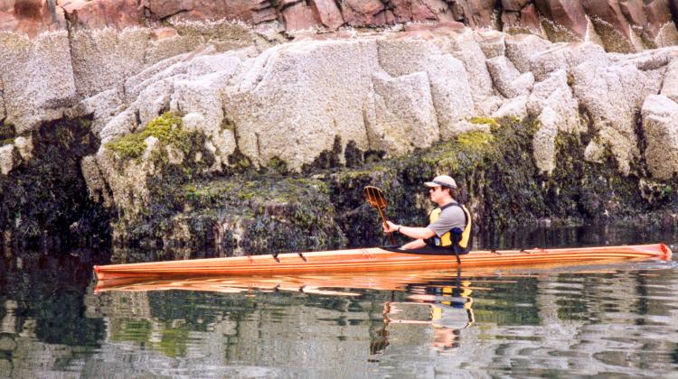Aleutesque Aleut Iqyax inspired sea kayak design